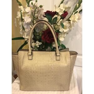 Kate Spade embossed croc orchard valley tote bag purse (180